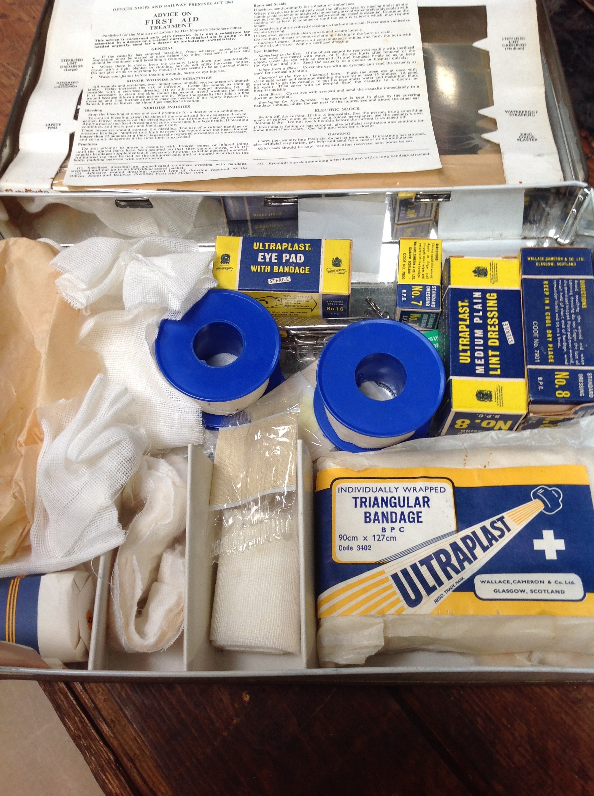 Vintage First Aid Kits Deepthroat B