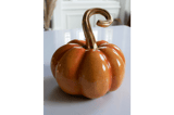 Medium Sized Orange Pumpkin Ornament 2