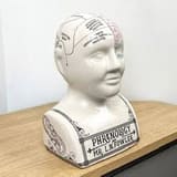 Temerity Jones Phrenology Porcelain Bust 2