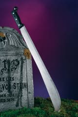 Extra-Large Realistic Plastic Machete Costume Prop