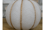 Pearl and Gold Decorative Pumpkin 2