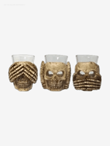 Drink No Evil Shot Glasses 1