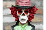 Mad Hatter Skeleton Bust 2
