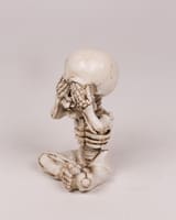 Set of Three Skeletons - Hear, See, Speak No Evil Figurines 10