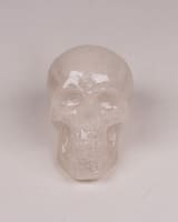 Resin Skull Ornament, Translucent White Skull Decoration, Halloween Decor