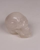 Resin Skull Ornament, Translucent White Skull Decoration, Halloween Decor
