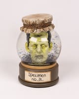 Frank in Jar Snow Globe Ornament 3
