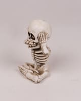 Set of Three Skeletons - Hear, See, Speak No Evil Figurines 7