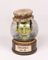 Frank in Jar Snow Globe Ornament 1