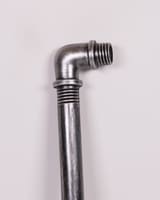 Grey Metal Pipe - Movie Prop/Halloween Accessory 3