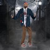 Animated Zombie Halloween Prop – 2.15m Tall