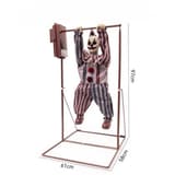 Animated Acrobat Clown Halloween Prop with Frame – 97cm