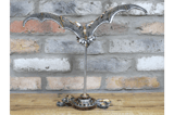 Metal Steampunk Bat Ornament with Gear Details 4