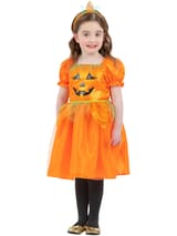 Pumpkin Dress Costume in Orange 2