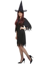 Spooky Witch Costume with Dress, Belt & Hat 4