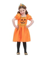 Pumpkin Dress Costume in Orange 1
