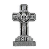 RIP Cross Tombstone Halloween Decoration 1