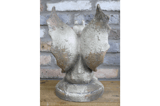 Stone Effect Crouching Gargoyle Statue with Wings 4