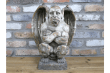 Gothic Stone Effect Gargoyle with Wings 8
