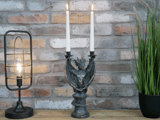 Gothic Dragon Twin Candle Holder 2