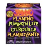 One boxed Fun World Pumpkin Pro Flaming Pumpkin Lite Halloween light