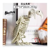 Spooky Owl Skeleton Halloween Prop Decoration