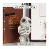 Spooky Teddy Bear Skeleton Halloween Decoration