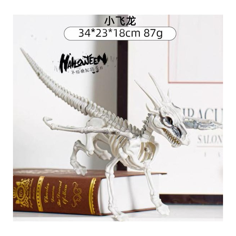 Spooky Vulture Skeleton Halloween Horror Decoration