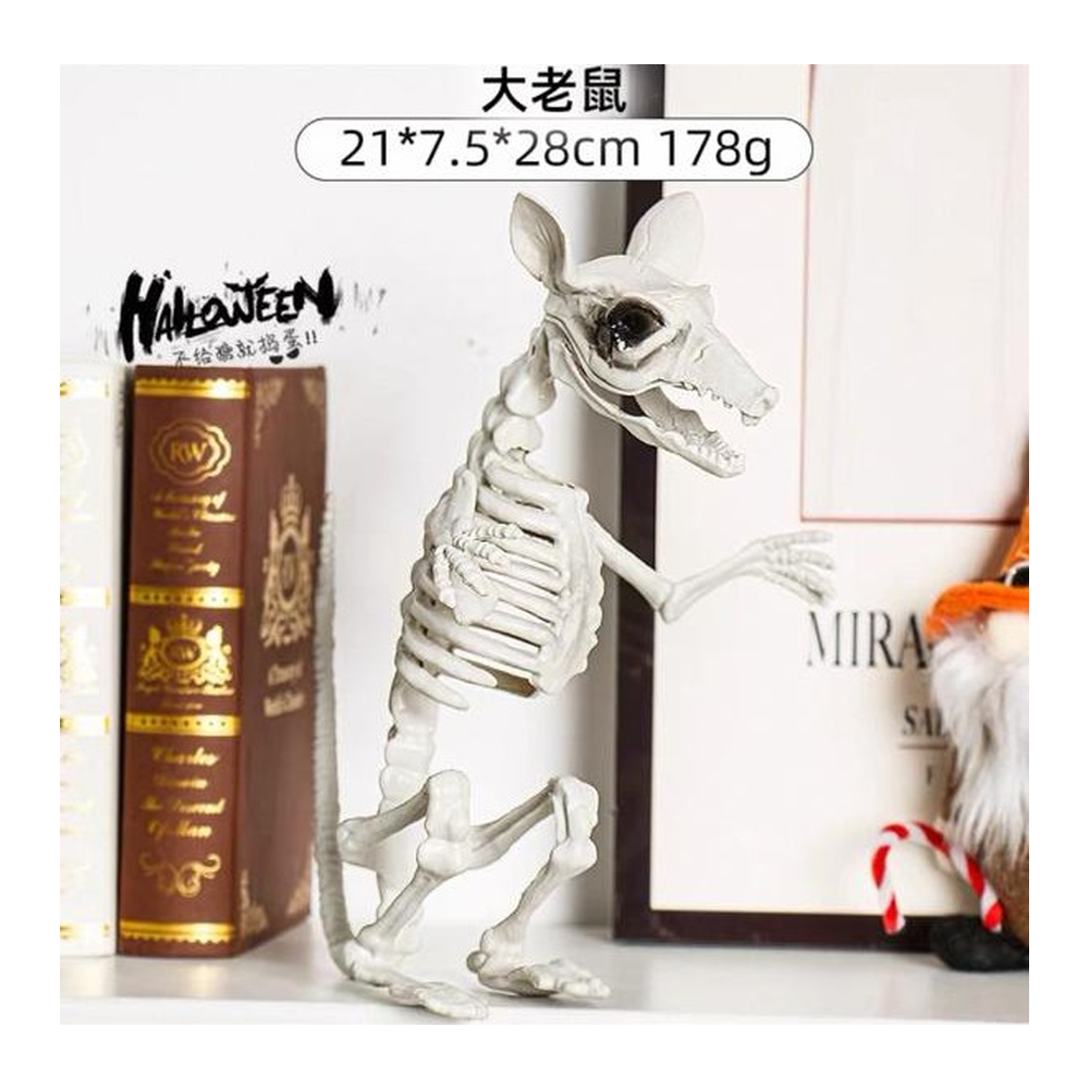 Spooky Vulture Skeleton Halloween Horror Decoration