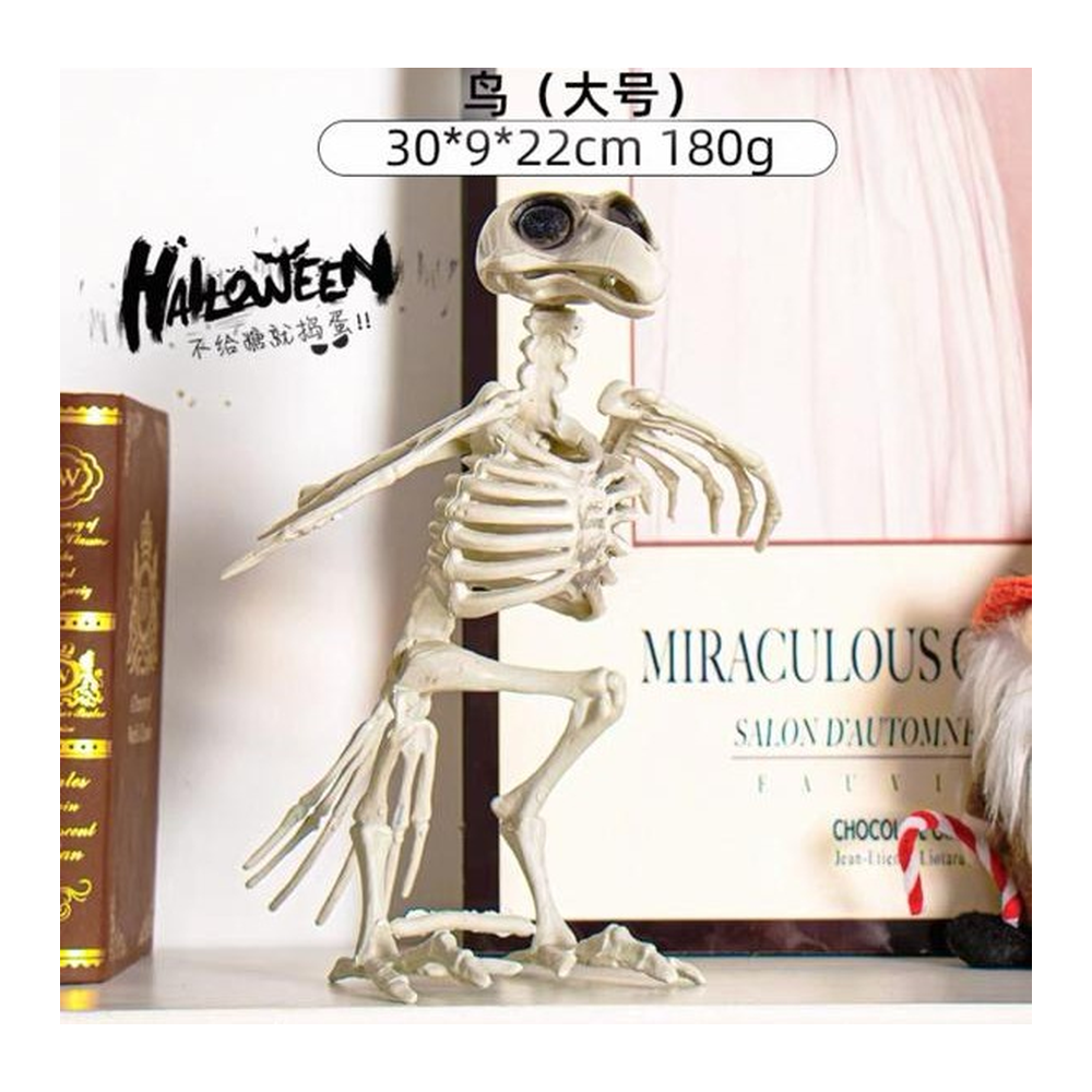 Spooky Vulture Skeleton Halloween Horror Decoration