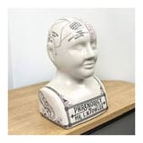 Temerity Jones Phrenology Porcelain Bust