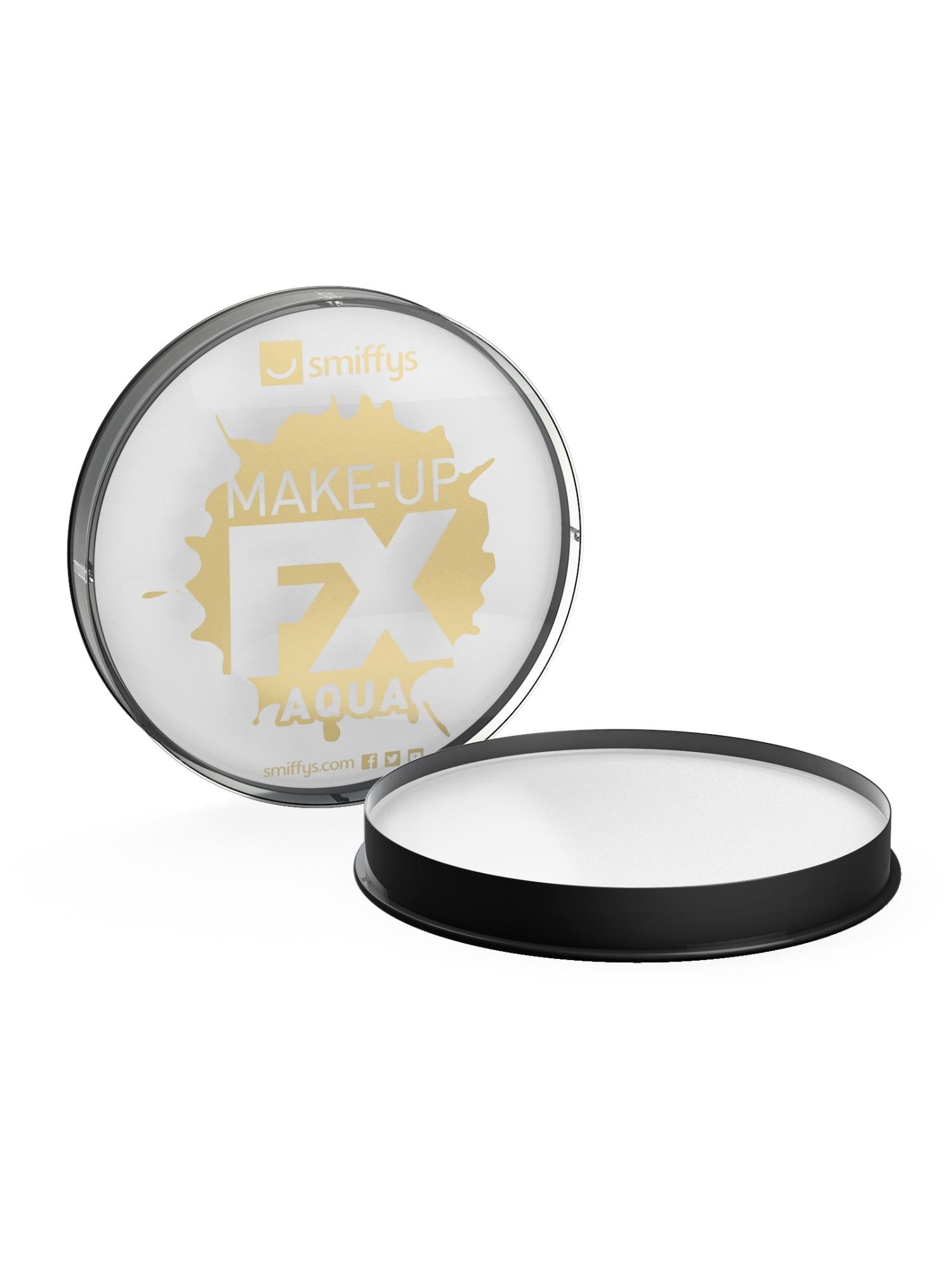Smiffys Make-Up FX White Aqua Face Paint 2