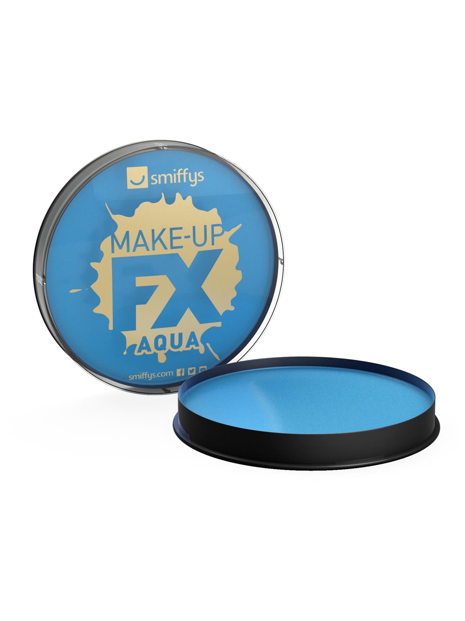 Smiffys Make-Up FX Pale Blue Face and Body Paint 2