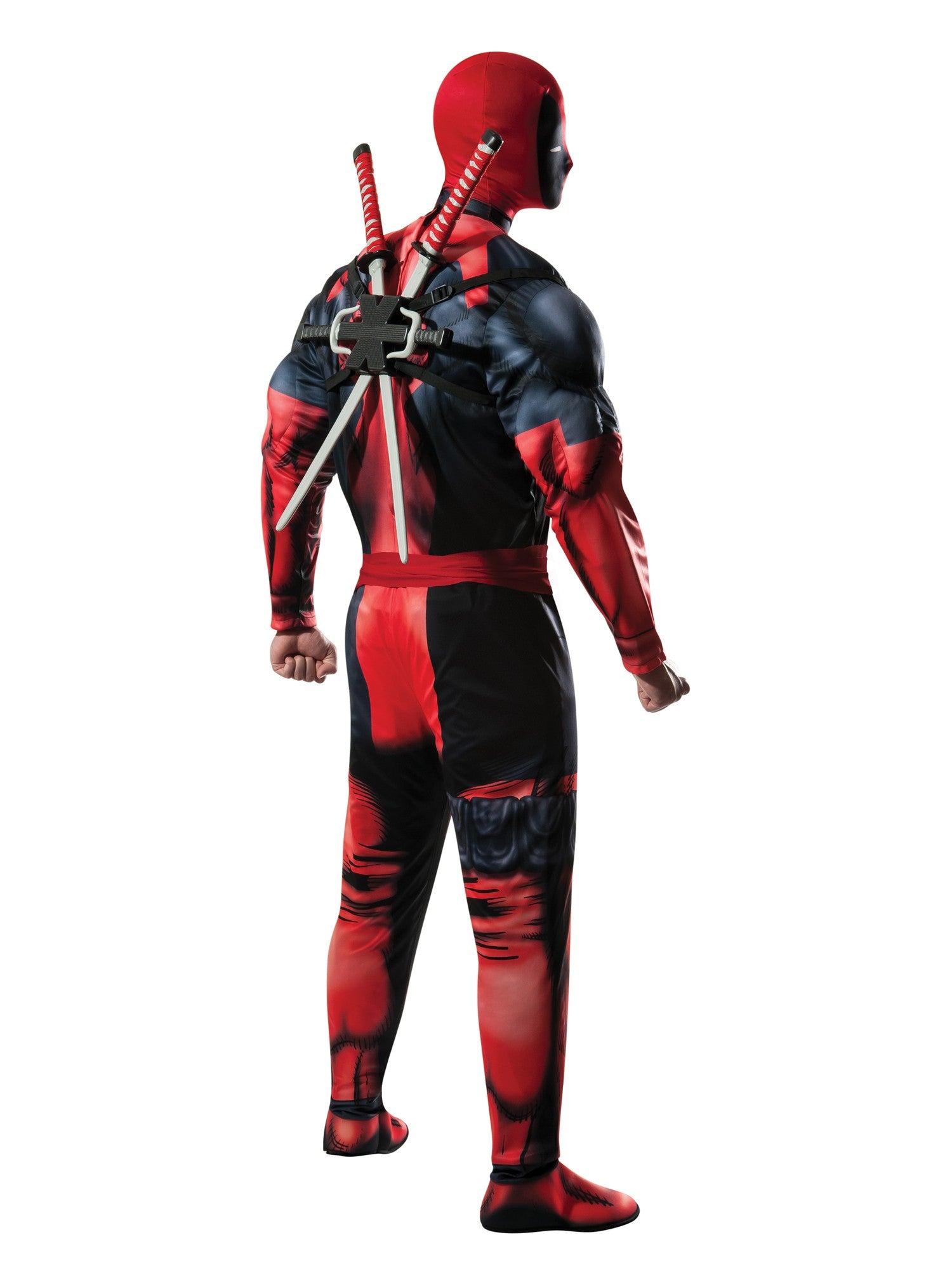 Deadpool Costume Weapon Kit with Swords Sais and Backpack 3