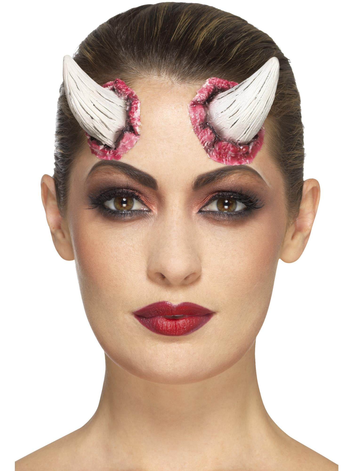 Smiffys Make-Up FX Latex Devil Horn Prosthetics 3