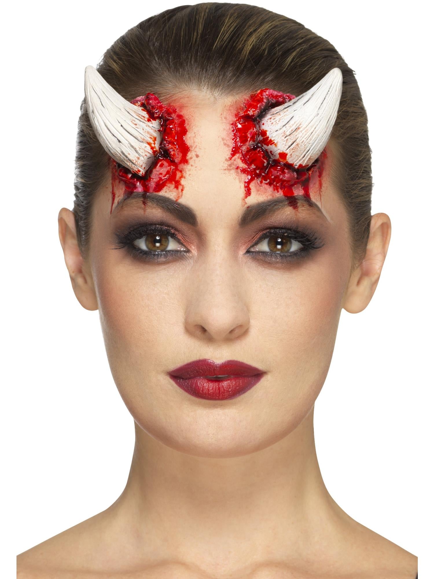 Smiffys Make-Up FX Latex Devil Horn Prosthetics 5