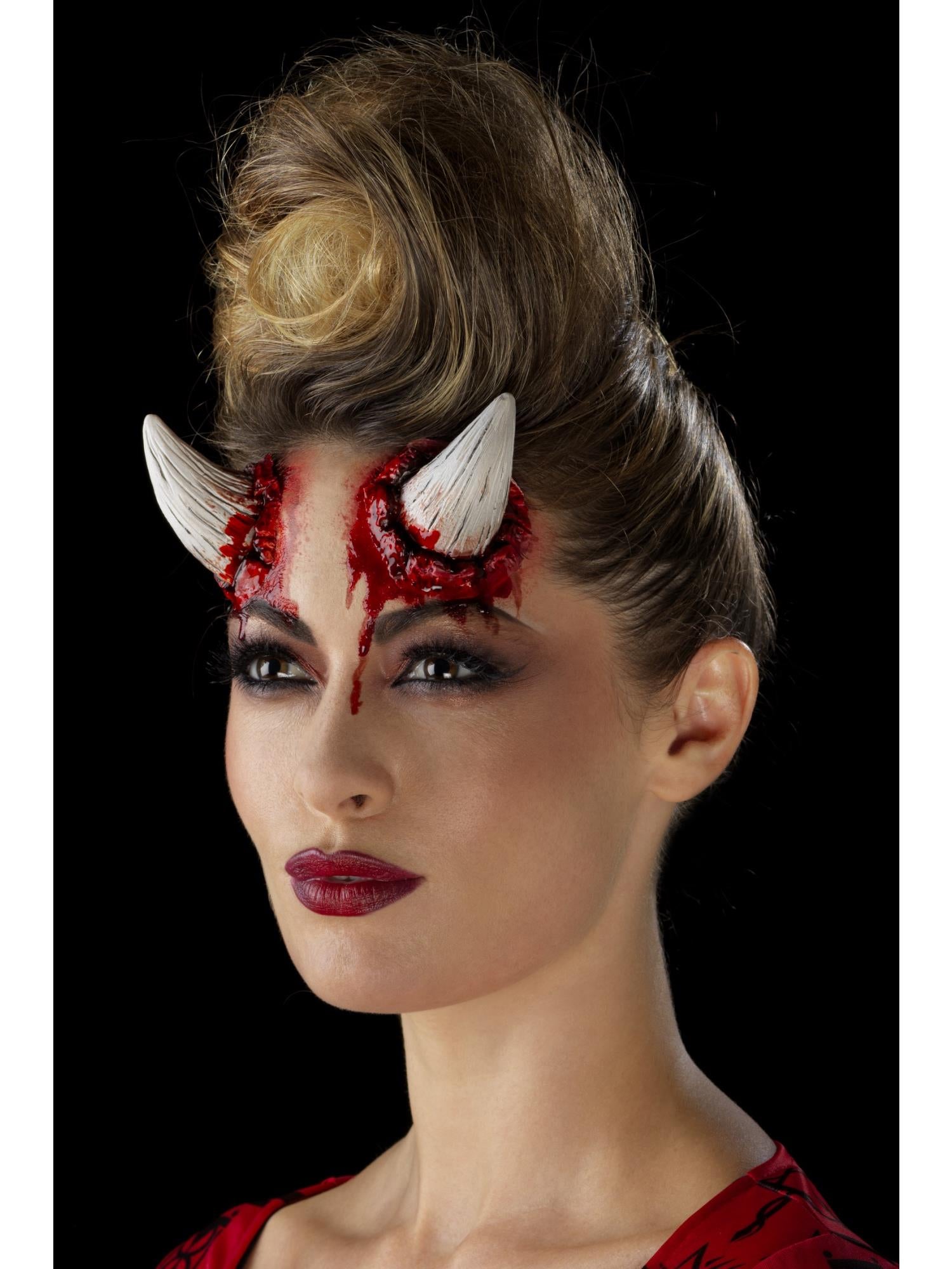 Smiffys Make-Up FX Latex Devil Horn Prosthetics 6