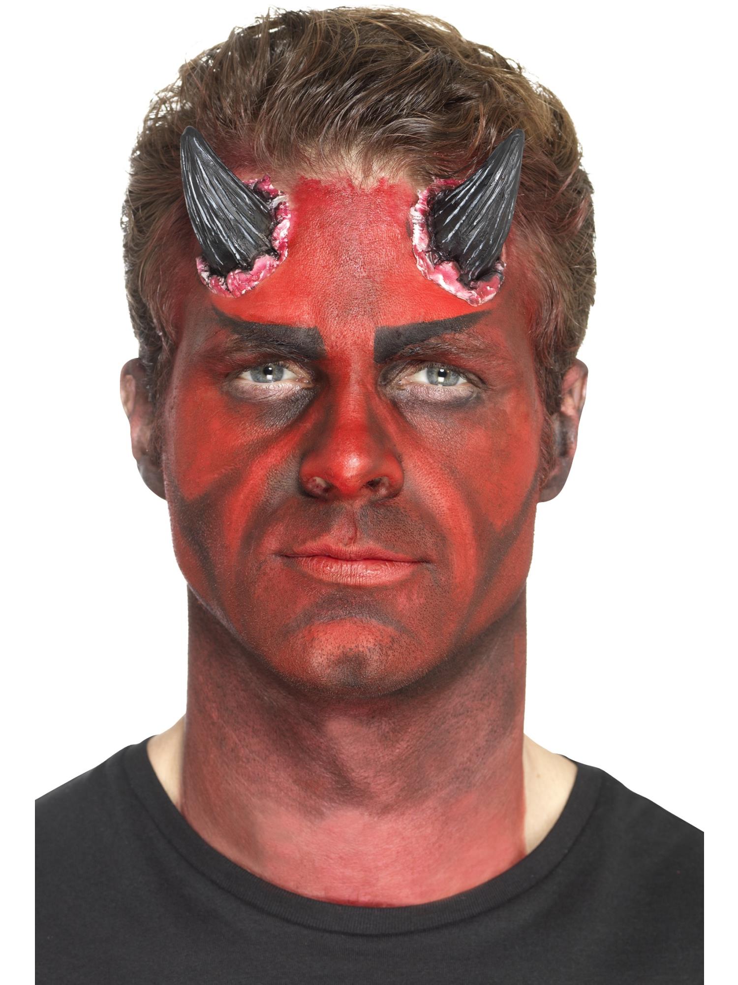 Smiffys Make-Up FX Latex Devil Horn Prosthetics 4