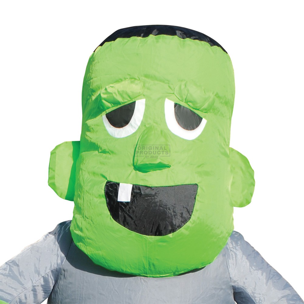 Inflatable Light-Up Zombie Halloween Decoration