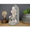 Skeleton On The Loo Gothic Ornament 3