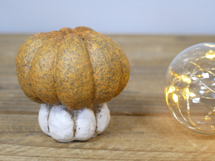 Small Pumpkin Decorative Ceramic Autumn Ornament 2