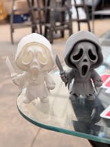 3D Printed Chibi Ghost Face Figure