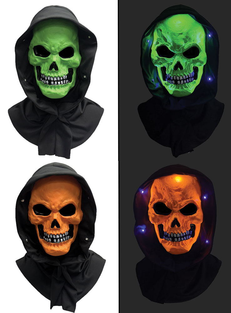 Black Light Horror Mask – Assorted Design