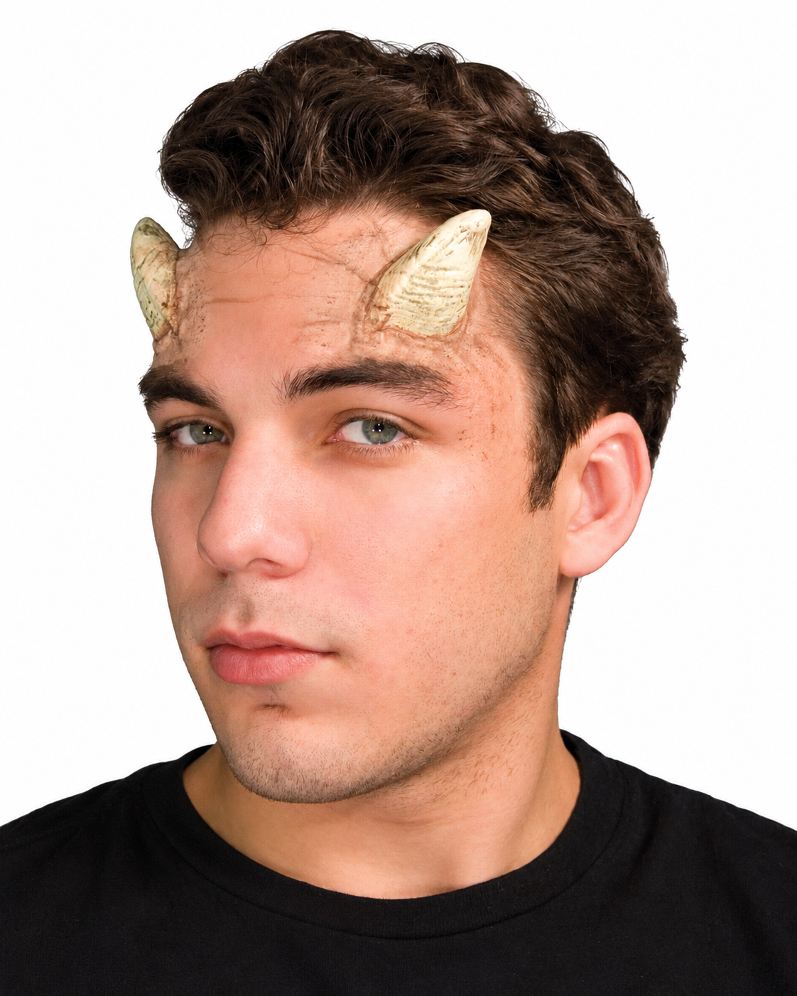Woochie Bone Demon Horns Latex Appliance – white background product image