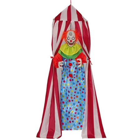 Animated Clown in Tent