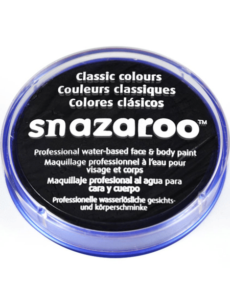 Snazaroo Face Paint Black - 18ml