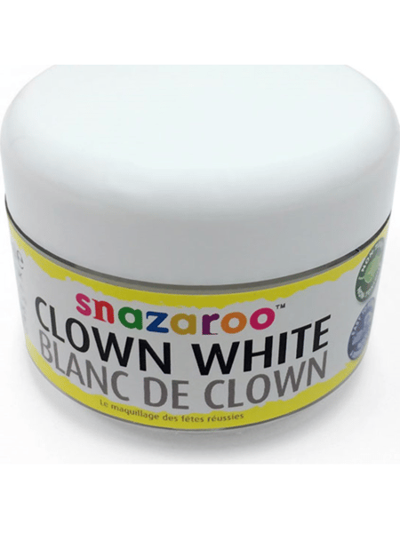 Snazaroo Clown White Face Paint - 50ml