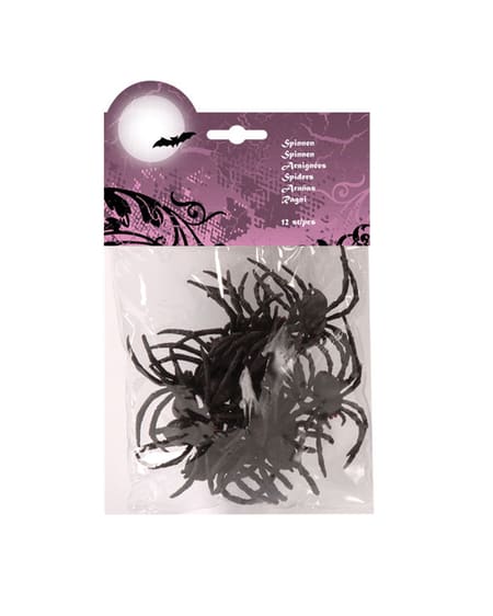 Bag of 12 Spiders