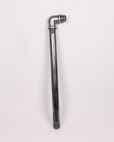 Grey Metal Pipe - Movie Prop/Halloween Accessory