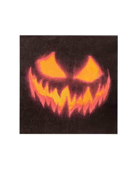 Creepy Pumpkin Paper Napkins (20 Pack)